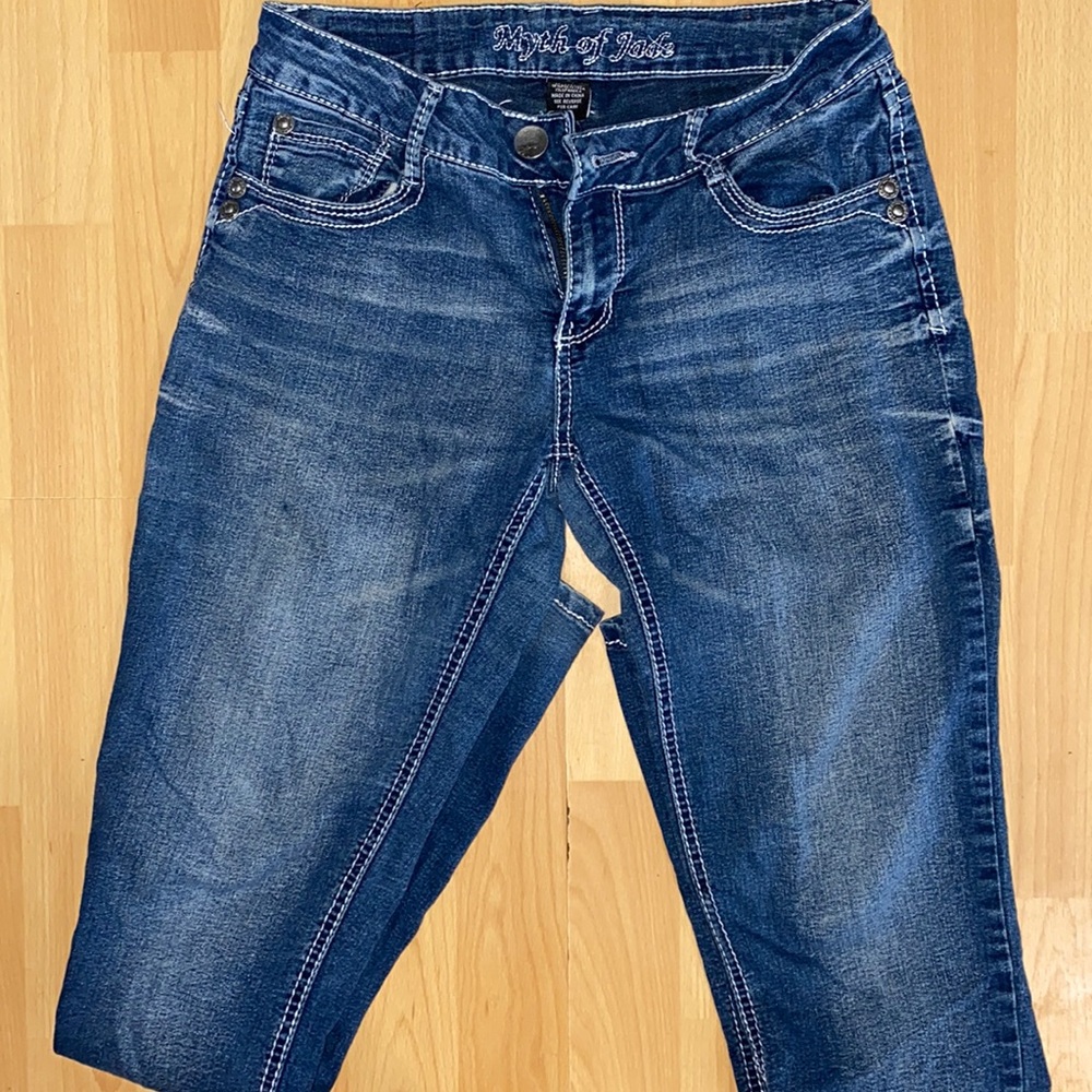 Myth of Jade jeans.  Size 4. These are boot cut. Smoke free home.